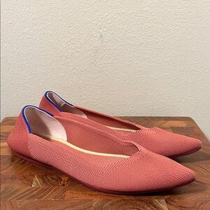 Rothy's The Point in Copper Size 8.5 * Retired Color*